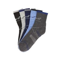 Pánske športové ponožky THERMO (BM3706) - 6 párov - (MIX FARIEB)