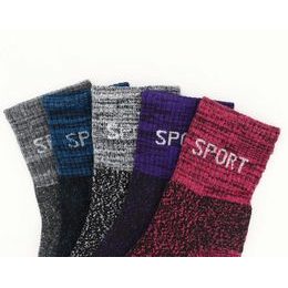 Dámske športové ponožky THERMO (BW3808) - 6 párov (mix farieb)