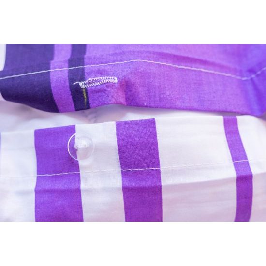 Bavlnené obliečky Sofia fialové (LS278)