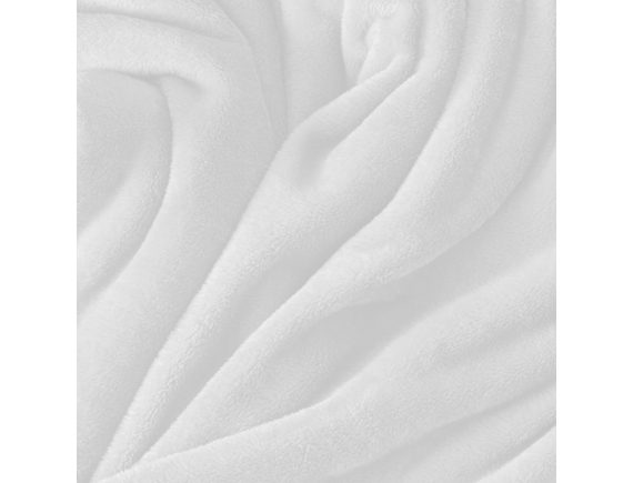 Mikroflanelové plachta Microdream (180 x 200 cm) - biela