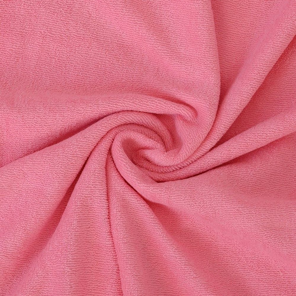 Froté prostěradlo (160 x 200 cm) - Růžová