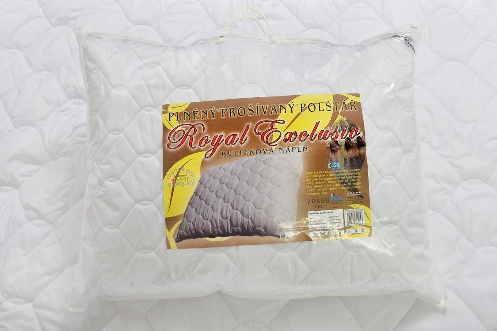 Polštář s dutým vláknem - Royal (více rozměrů) - Polštář 90x70 cm