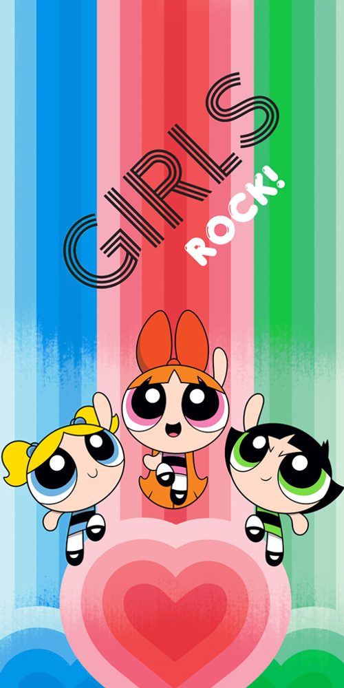 Dětská osuška - Powerpuff Girls Rock