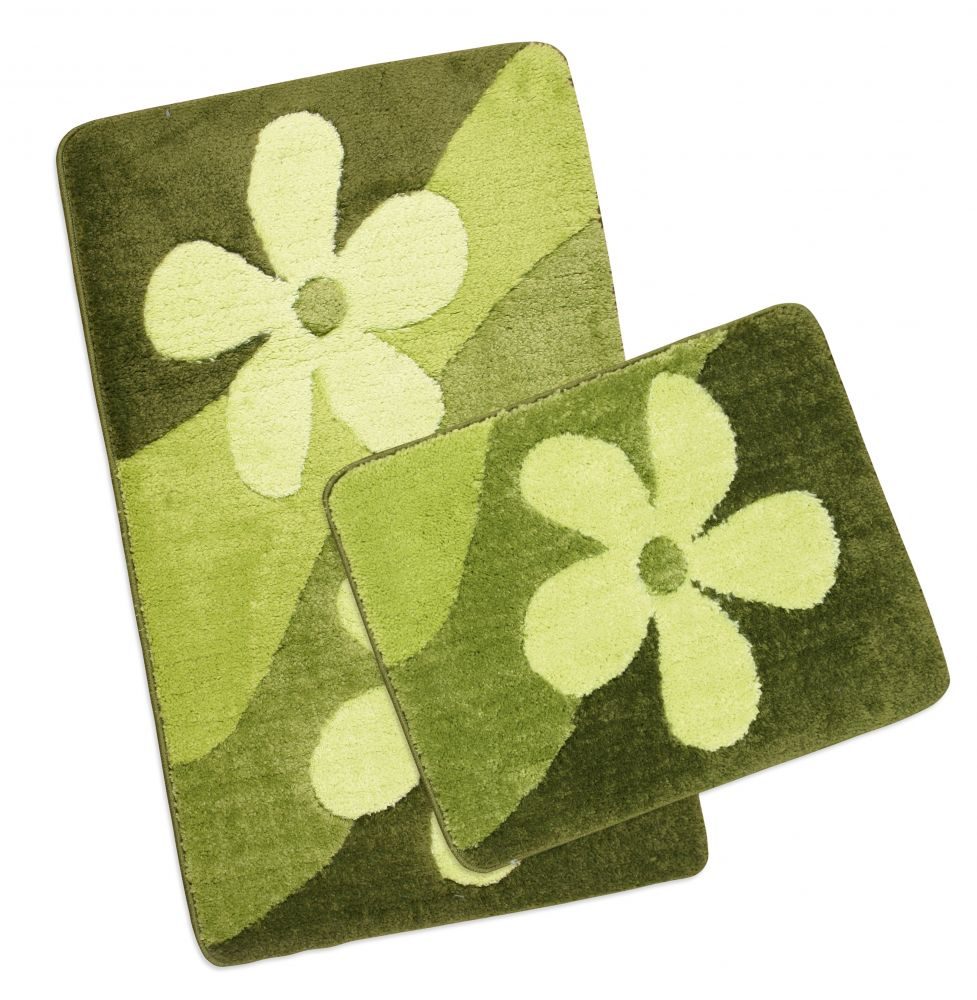 Koupelnová a WC předložka ULTRA magnolie zelená