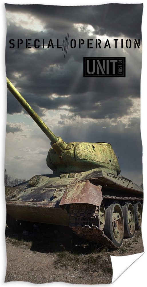 Froté osuška 70x140 cm - Tank Speciální Operace