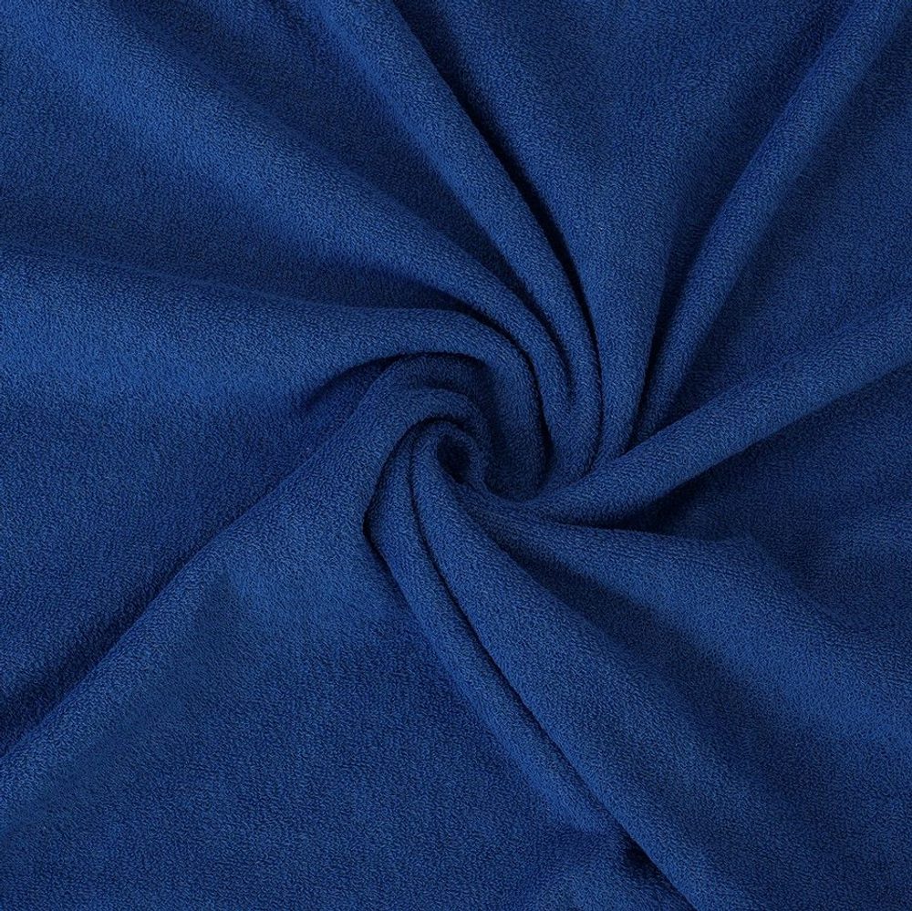 Froté prostěradlo na dvě lůžka (180 x 200 cm) - Tmavě modrá