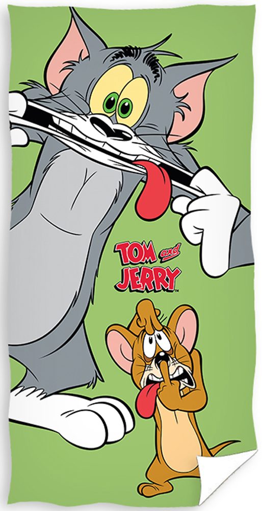 Dětská osuška 70x140 cm - Tom a Jerry Crazy