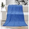Egyszínű micro takaró 150x200cm kék