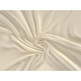 Szatén lepedő (120 x 200 cm) - tejszínű