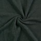 Froté prostěradlo (90 x 200 cm) - Černá