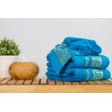 Bambusový ručník a osuška ROME - Tyrkysová