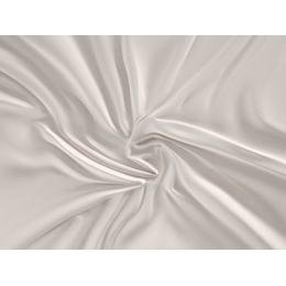 Saténové prostěradlo (120 x 200 cm) - Bílá
