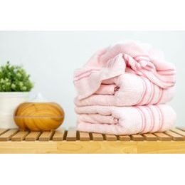 FIRUZE frottír törölköző/fürdőlepedő - rózsaszín