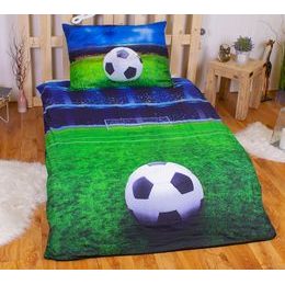 Bedario.cz - Fleecová deka 100x150 cm - Fotbal - Fleecové deky - Deky