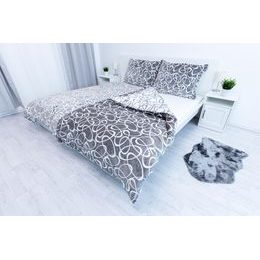 Microdream ágyneműhuzat - Kirsty, szürke (140x200+70x90)