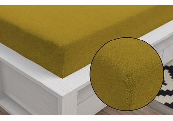 Froté lepedő Classic (90 x 200 cm) - mustárszínű