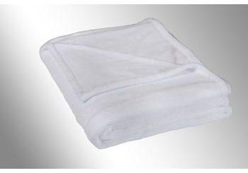 Dětská deka z mikrovlákna 100x150 cm - Bílá