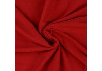Jersey prostěradlo (100 x 200 cm) - Červená