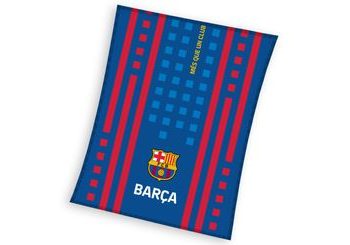 Fotbalová deka 110x140 cm - FC Barcelona Camino