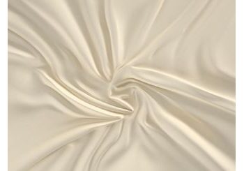 Szatén lepedő (100 x 200 cm) - tejszínű
