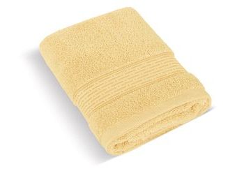 Froté uterák 50x100 cm - Pásik svetlo žltá