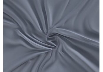 Saténové prostěradlo (160 x 200 cm) - Tmavě šedá