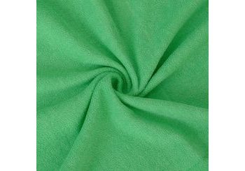 Froté prostěradlo na dvě lůžka (180 x 200 cm) - Zelená