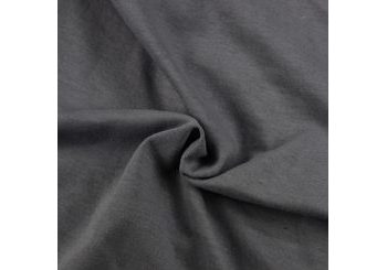 Dětské jersey prostěradlo (70 x 140 cm) - Tmavě šedá