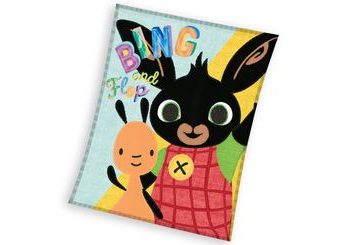 Dětská deka 110x140 cm -  Zajíček Bing a Flop