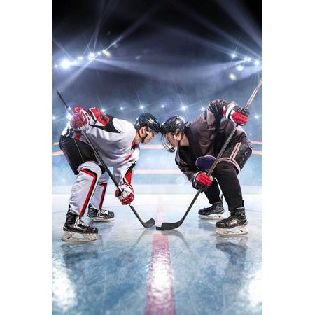 Fleecová deka 100x150 cm - Ice hockey