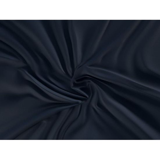Szatén lepedő (220 x 200 cm) - sötét kék
