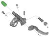Krytka šroubu brzdové páčky Shimano BL-M9100