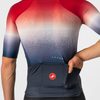 Dres Castelli Aero Race 6.0 (savile blue/pro red)