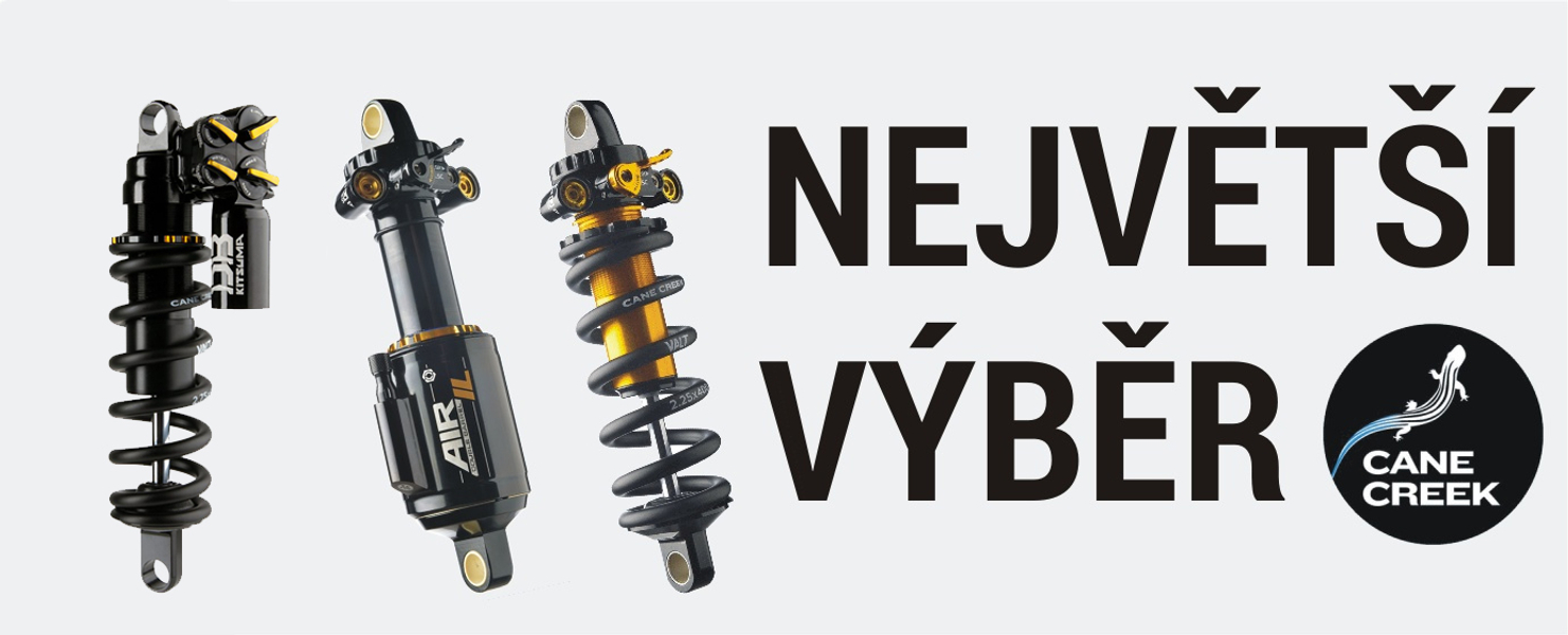 Největší výběr tlumičů Cane Creek