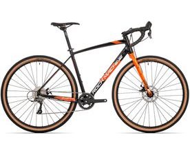 Rock Machine GravelRide 200 (gloss black/brick orange/silver) Test bike