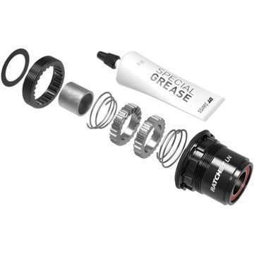 Servisní/upgrade RATCHET LN SRAM XD MTB ALU - 36Z ZUBATKY