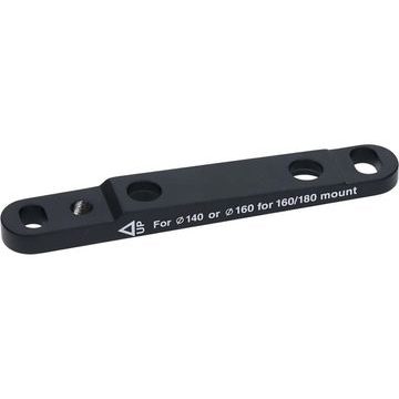 Brzdový adaptér kotoučové brzdy Shimano BR-RS505, 140/160mm, Flat Mount, přední