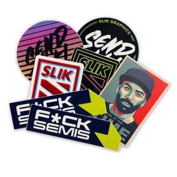 Samolepky SLIK Graphics - F*ck SEMIS