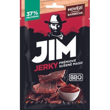 Jim Jerky hovězí BBQ 23g