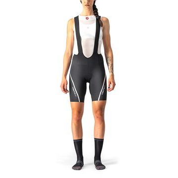 Dámské šortky Castelli Velocissima 3 BIB (black/silver)