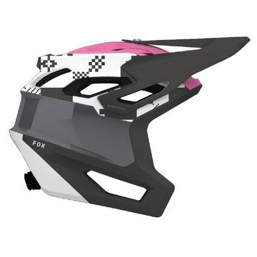 Přilba Fox Dropframe Pro Digi Image (Black/White)