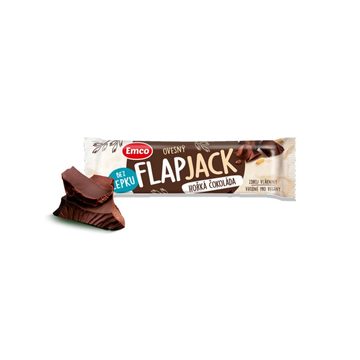 Emco Flapjack hořká čokoláda, 45 g
