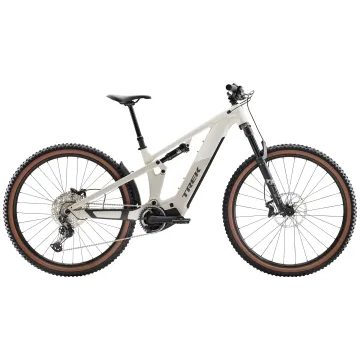 Trek Powerfly+ FS 6 Gen 4 (Era White/Buff Beige) Test bike