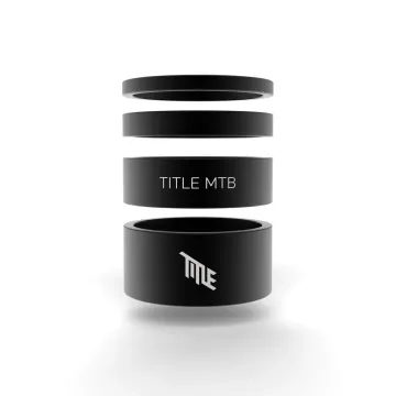 Sada podložek Title MTB (černá)