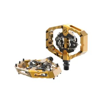 Pedály Title MTB Connect Clipless (zlatá)