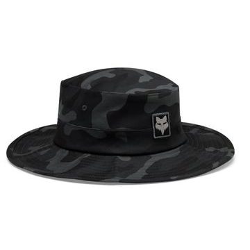 Klobouk Fox Base Over Sun Hat (black camo)