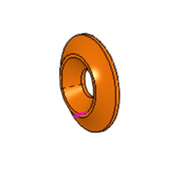 Podložka šroubu tlumiče Transition