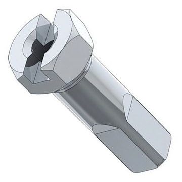 Nipl DT Swiss Hexagonal 2x12,5mm ProLock mosaz černá