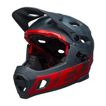 Přilba BELL Super DH Spherical (Mat Blue/Crimson)