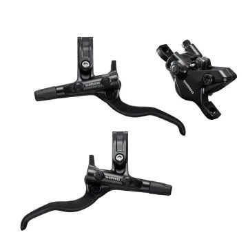 Set brzd Shimano SH-MT4100/MT410 přední + zadní